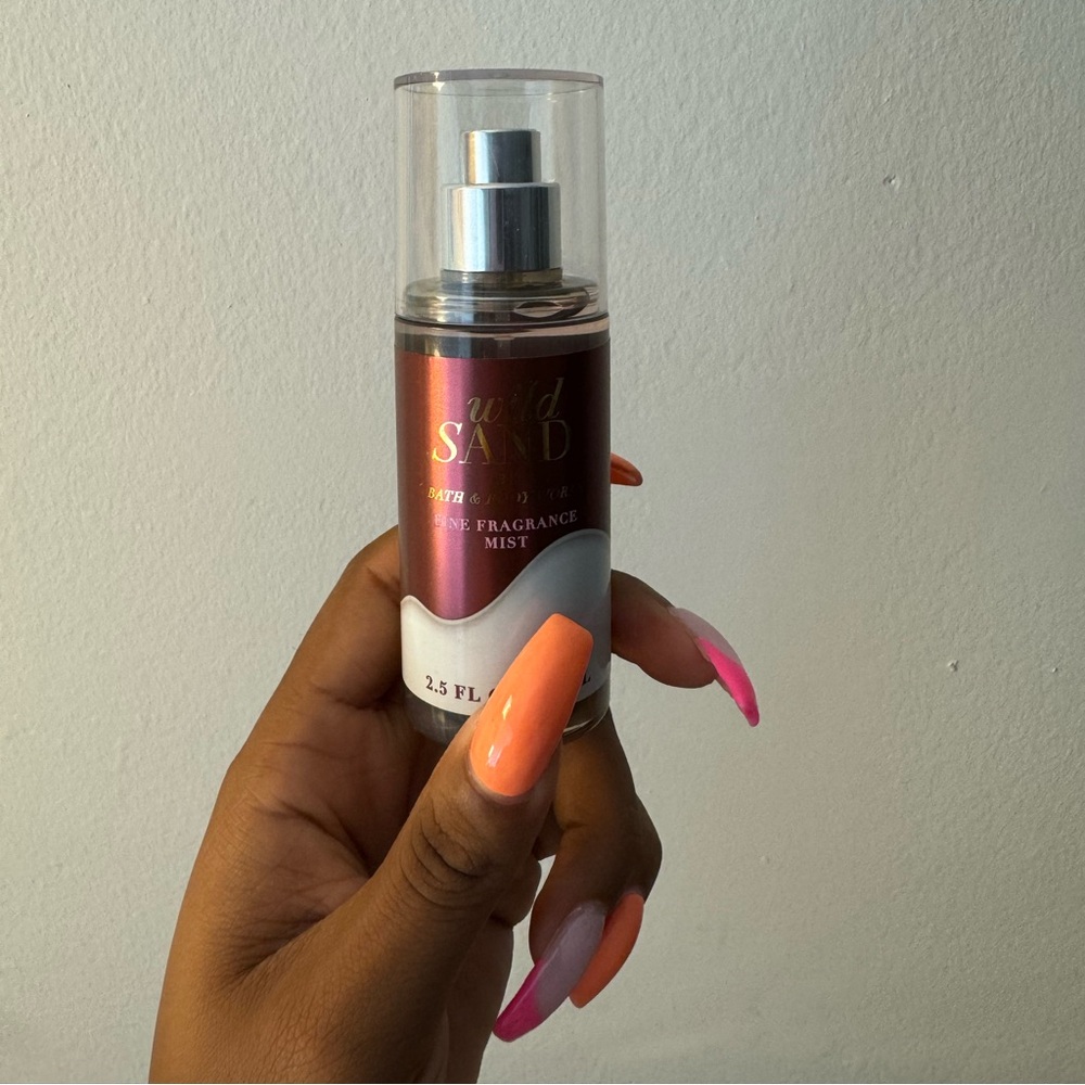 bath and body works wild sand mini mist